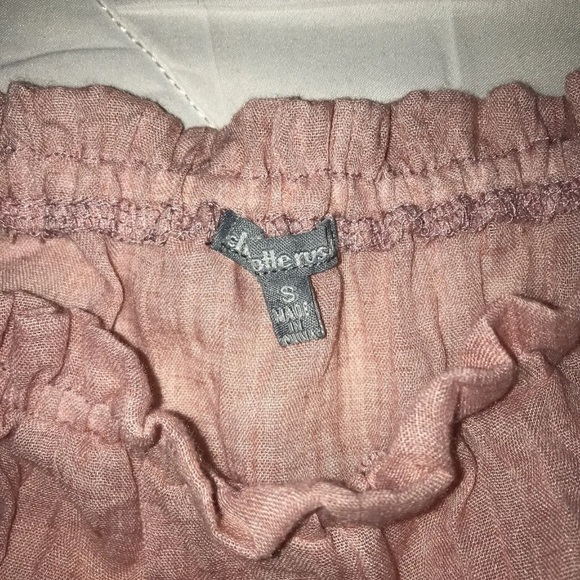 Rose Pink Off The Shoulder Blouse - Picture 3 of 3